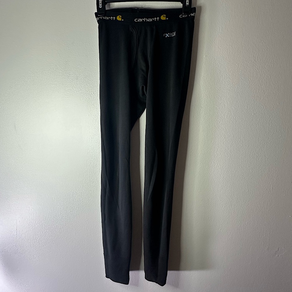 Carhartt Men's Black X-Force Long John’s/Thermal Pants